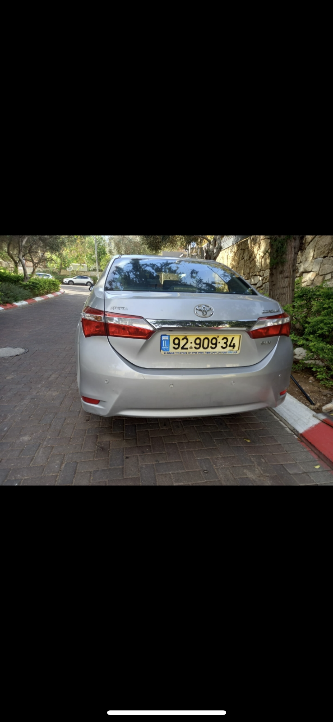 טויוטה קורולה SUN FL6 2015
